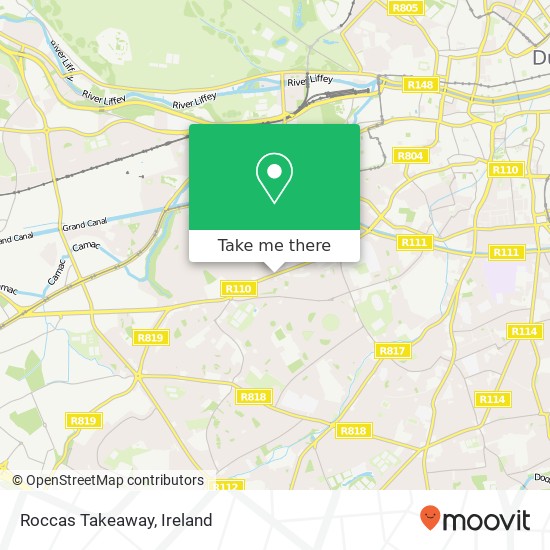 Roccas Takeaway, 257 Crumlin Road Dublin 12 12 map