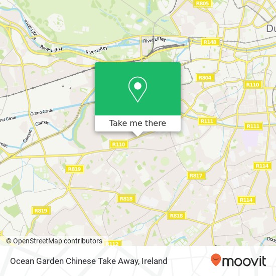 Ocean Garden Chinese Take Away, 253 Crumlin Road Dublin 12 12 map