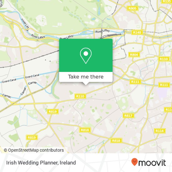 Irish Wedding Planner, 37 Lissadel Road Dublin 12 12 map