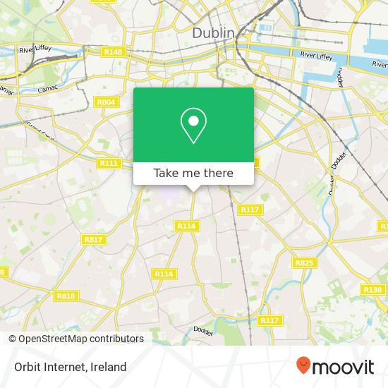 Orbit Internet, 108 Rathmines Road Lower Dublin 6 6 map