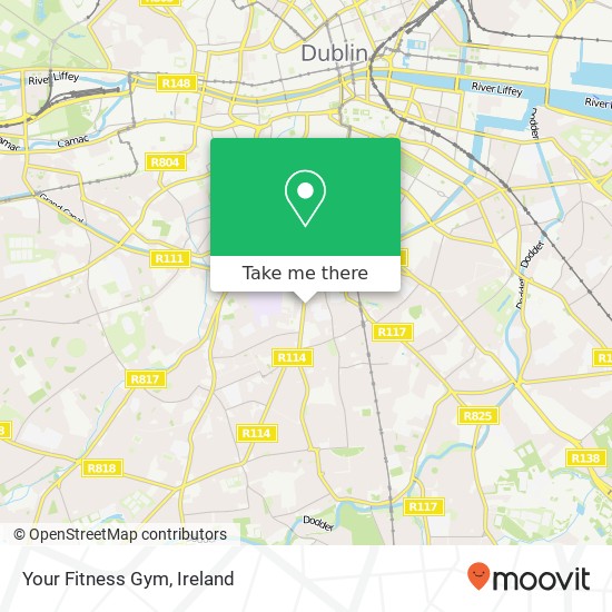 Your Fitness Gym, Rathmines Road Lower Dublin 6 6 plan