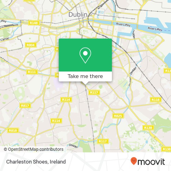 Charleston Shoes, Ranelagh Close Dublin 6 6 map