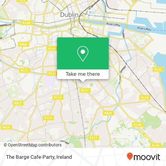 The Barge Cafe-Party, 17 Chelmsford Avenue Dublin 6 6 map