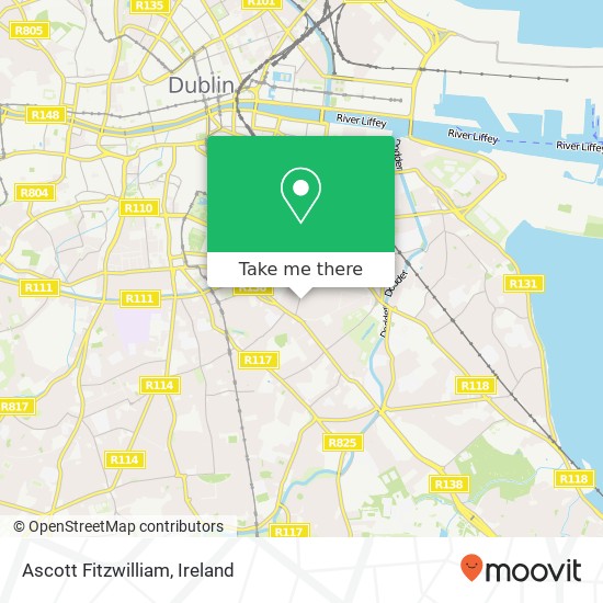 Ascott Fitzwilliam, 70 Waterloo Road Dublin 4 4 map