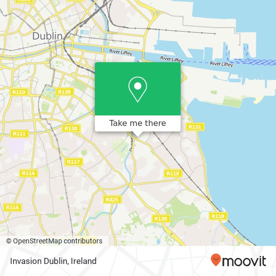 Invasion Dublin map
