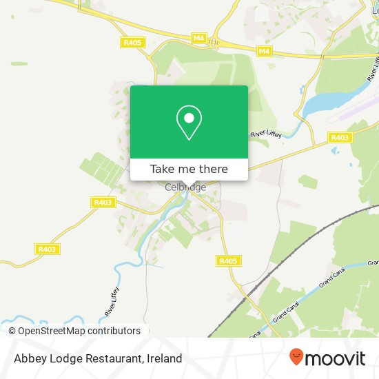 Abbey Lodge Restaurant, Dublin Road Celbridge map