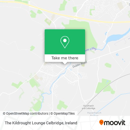 The Kildrought Lounge Celbridge map