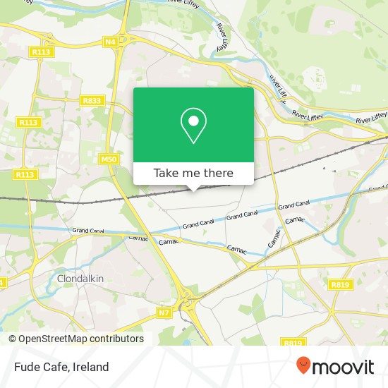 Fude Cafe, Park West Enterprise Centre Dublin 12 12 map