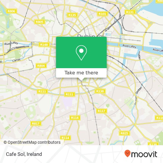 Cafe Sol, 58 Harcourt Street Dublin 2 2 map