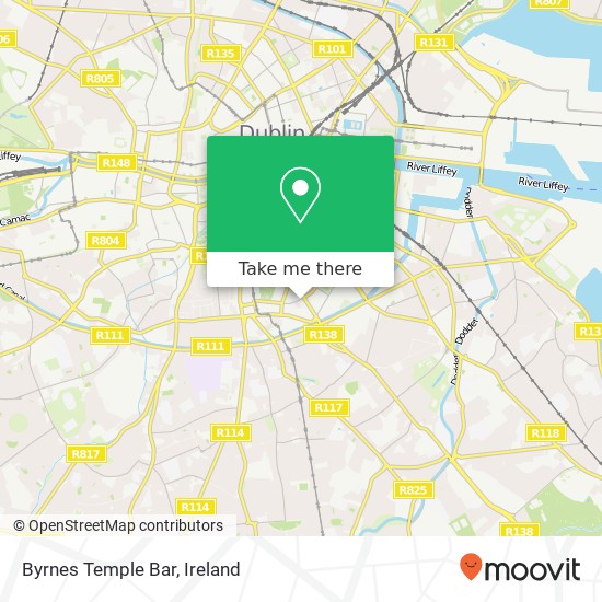 Byrnes Temple Bar map