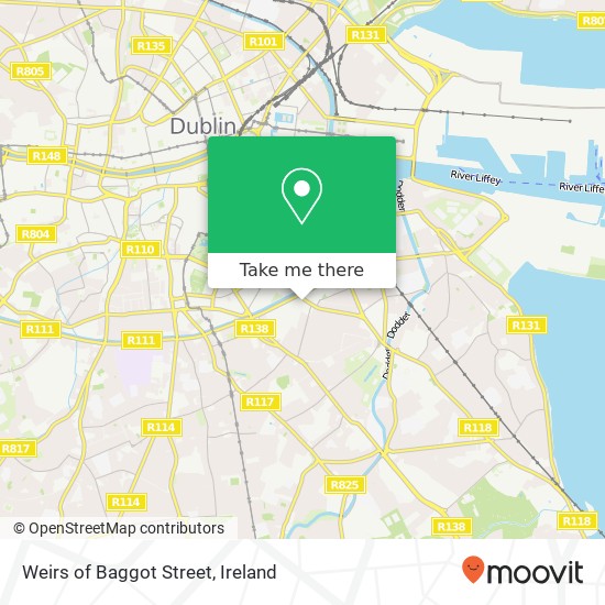 Weirs of Baggot Street, Baggot Street Upper Dublin 4 4 map