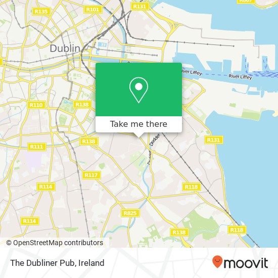 The Dubliner Pub plan