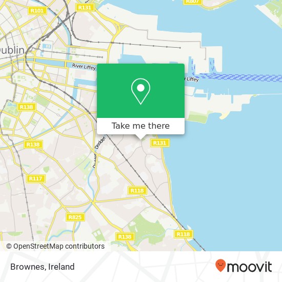 Brownes, 18 Sandymount Green Dublin 4 4 map