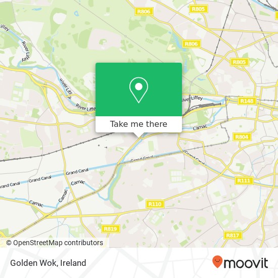 Golden Wok, Tyrconnell Road Dublin 8 8 map