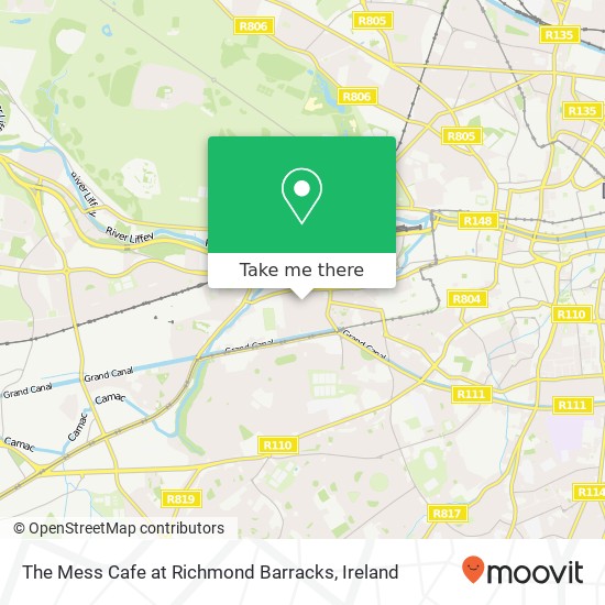 The Mess Cafe at Richmond Barracks, Bulfin Road Dublin 8 D08 R5W9 map