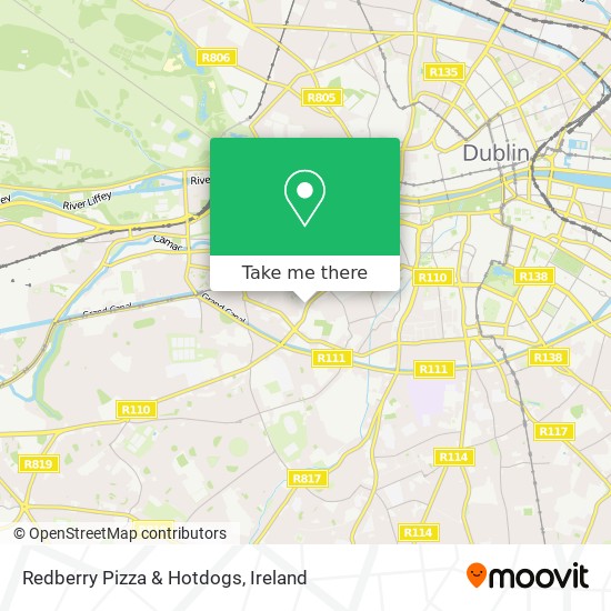 Redberry Pizza & Hotdogs map