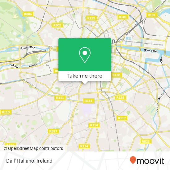 Dall' Italiano, Harty Place Dublin 8 D08 X5P7 map
