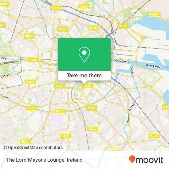 The Lord Mayor's Lounge, St Stephen's Green Dublin 2 map