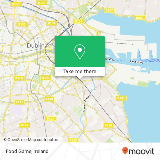 Food Game, 10 South Lotts Road Dublin 4 4 map