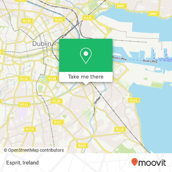 Esprit, Cannon Mews West Dublin 4 4 map