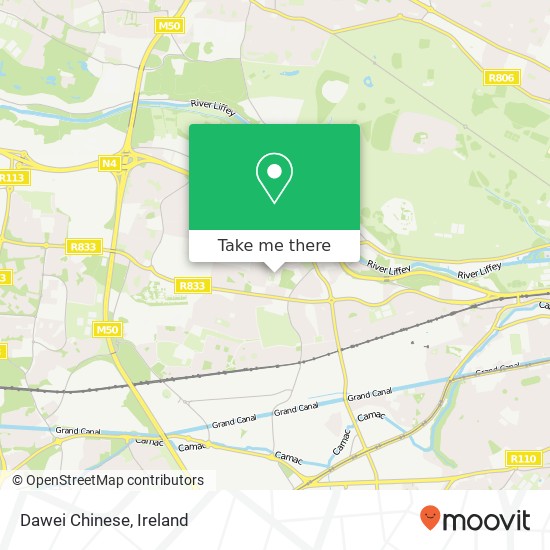 Dawei Chinese, 6 Drumfinn Park Dublin 10 10 plan