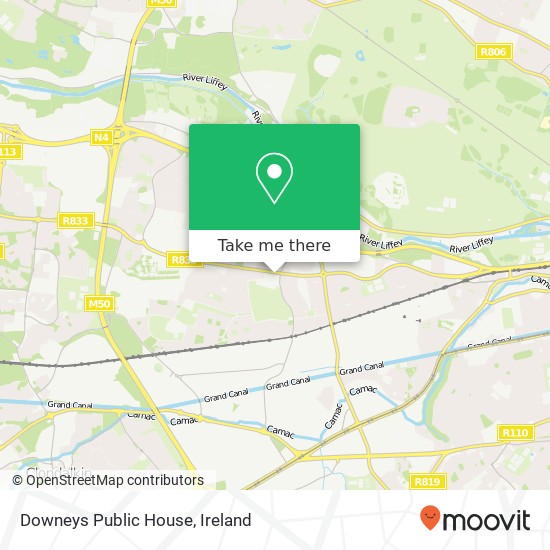 Downeys Public House map