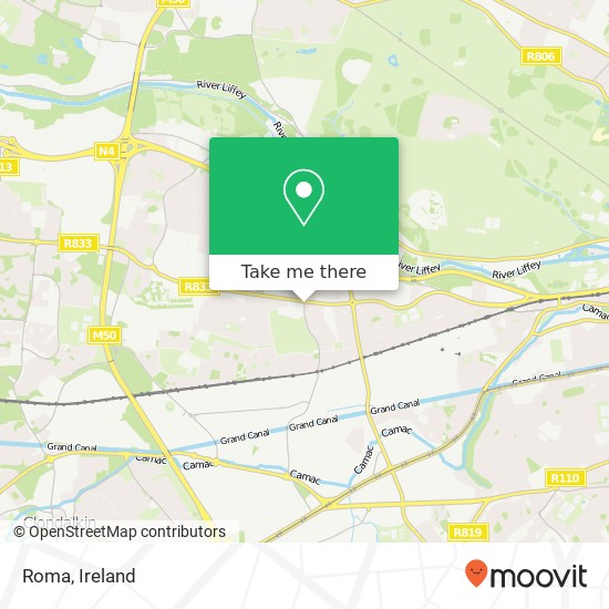 Roma, 201 Le Fanu Road Dublin 10 10 map