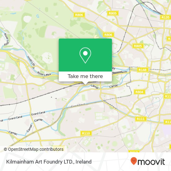 Kilmainham Art Foundry LTD., 105 Inchicore Road Dublin 8 8 plan