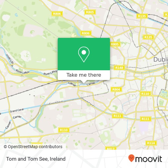 Tom and Tom See, Dublin 8 8 map