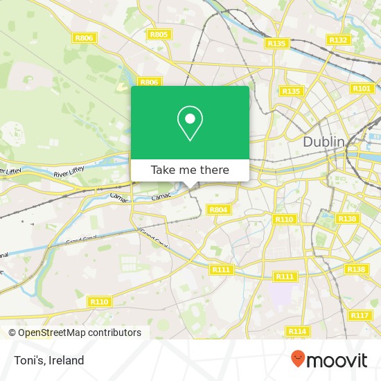 Toni's, 161 James's Street Dublin 8 8 map