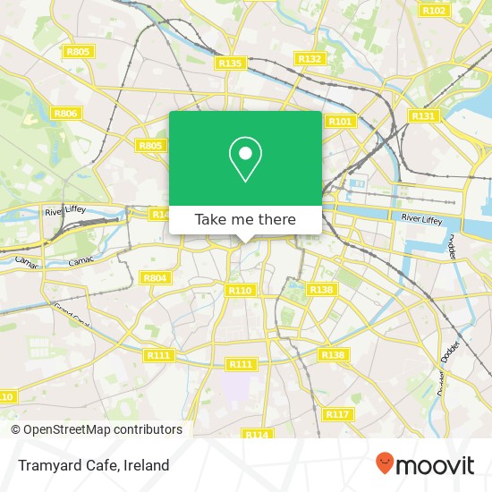 Tramyard Cafe, Dublin 2 2 map