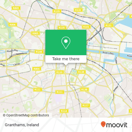 Granthams, 8 Aungier Street Dublin 2 map