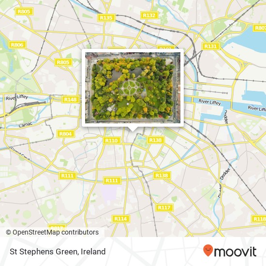 St Stephens Green map