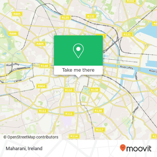 Maharani, 2 South Great George's Street Dublin 2 map