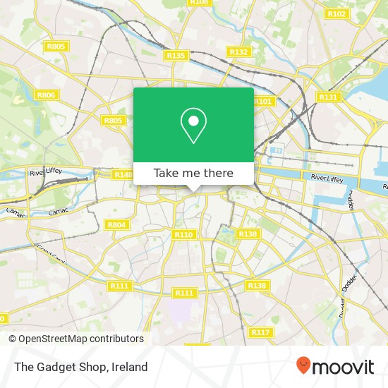 The Gadget Shop, Cork Hill Dublin 2 2 map