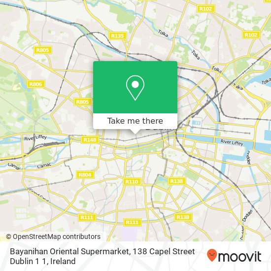Bayanihan Oriental Supermarket, 138 Capel Street Dublin 1 1 map