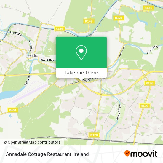 Annadale Cottage Restaurant map