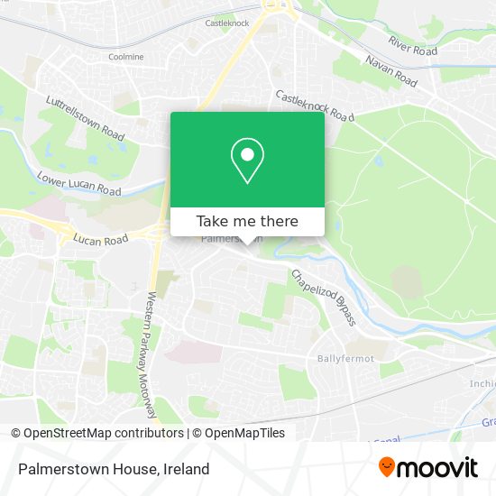 Palmerstown House map