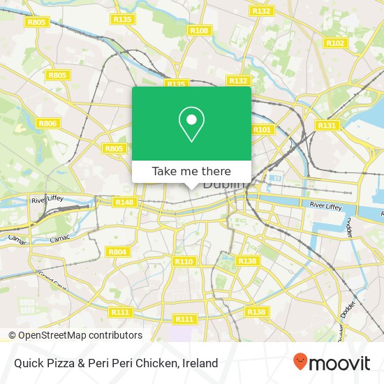 Quick Pizza & Peri Peri Chicken, 6 Mary Street Dublin 1 1 plan
