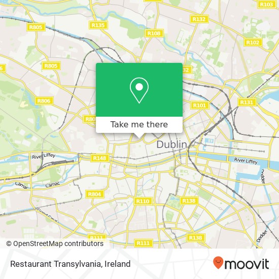 Restaurant Transylvania, Henrietta Place Dublin 1 1 map