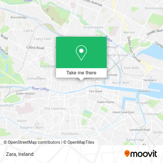 Zara map