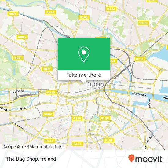 The Bag Shop, Dublin 1 1 map