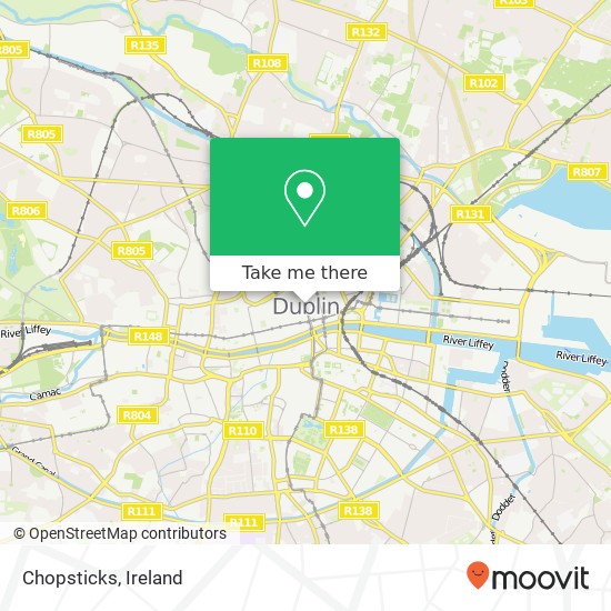 Chopsticks, Dublin 1 1 map