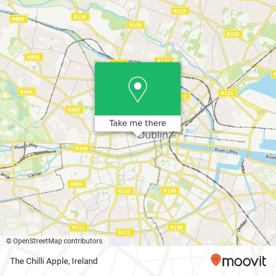 The Chilli Apple, 39 Mary Street Dublin 1 1 map
