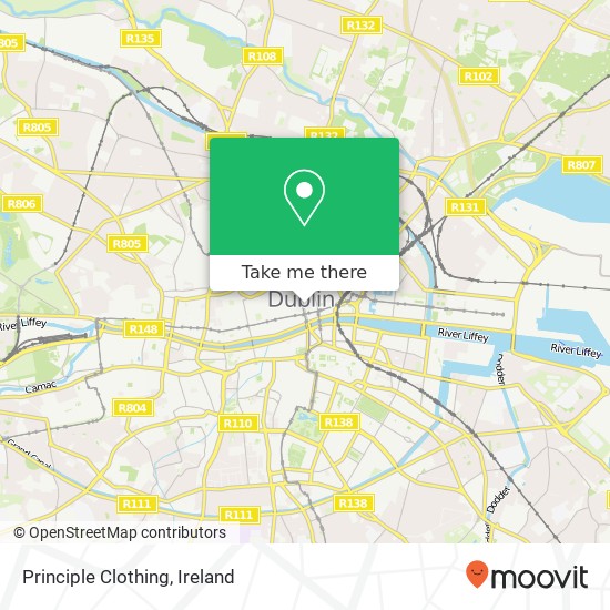 Principle Clothing, O'Connell Street Lower Dublin 1 1 map