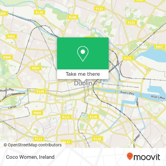 Coco Women, Dublin 1 1 map