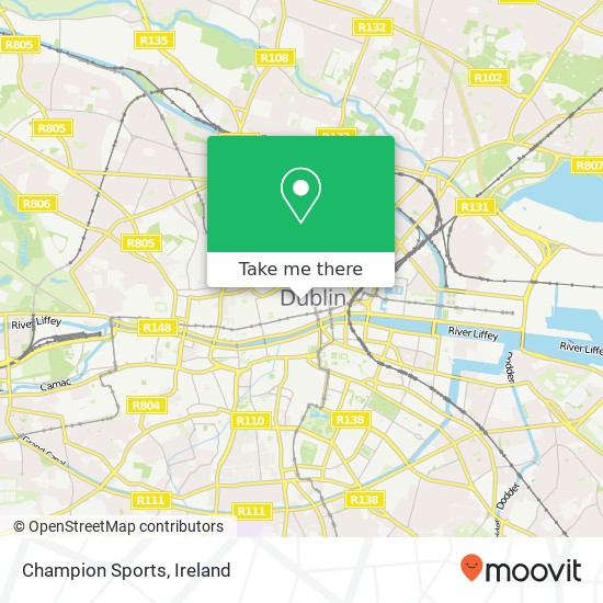 Champion Sports, 24 Henry Street Dublin 1 1 map