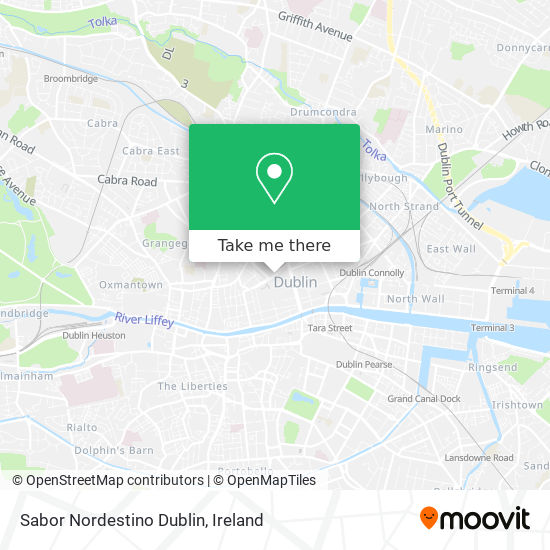 Sabor Nordestino Dublin map