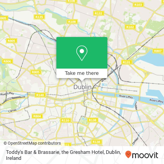 Toddy's Bar & Brassarie, the Gresham Hotel, Dublin, 19 O'Connell Street Upper Dublin 1 1 map