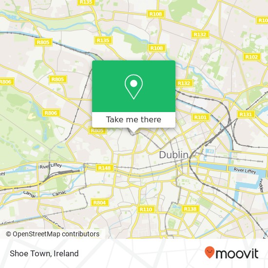 Shoe Town, Broadstone Dublin 7 7 map